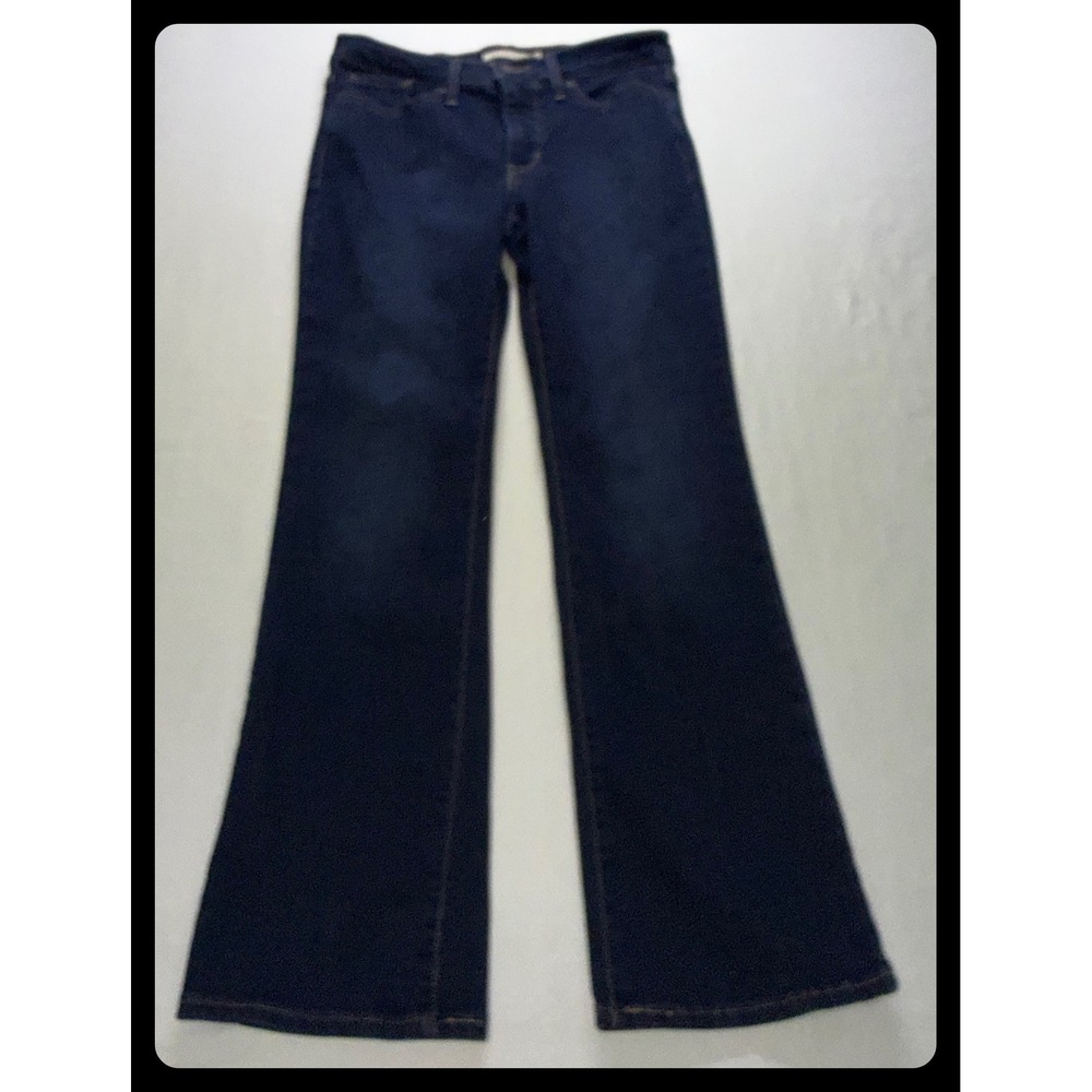 Levi's 315 Shaping Bootcut Women 28 Dark Wash Denim Jeans